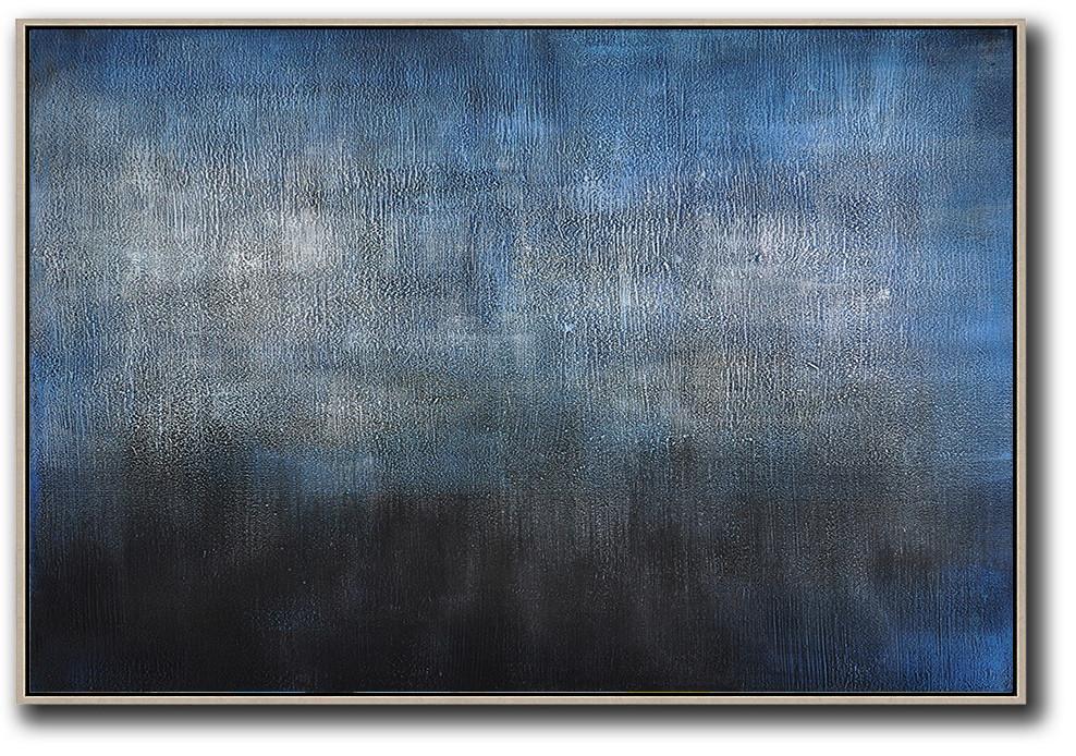 Oversized Horizontal Contemporary Art - Canvas Photo Wall Extra Large